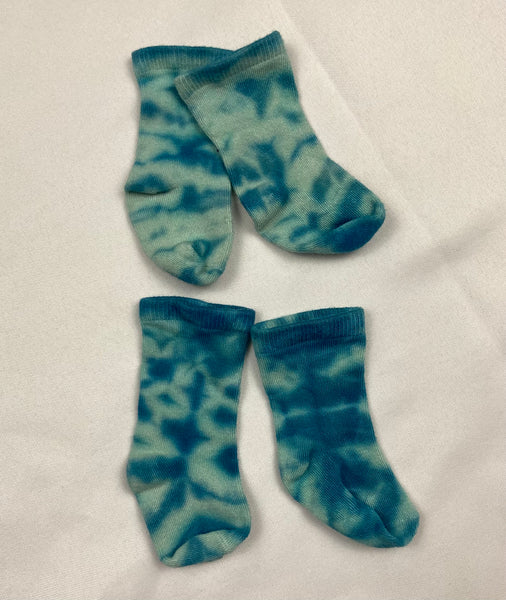 Baby Tie-Dyed Bamboo Socks (multiple colors)