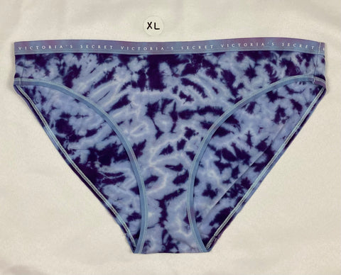 Women's Rainbow Victoria's Secret Tie-Dyed Panties, XL – Art by