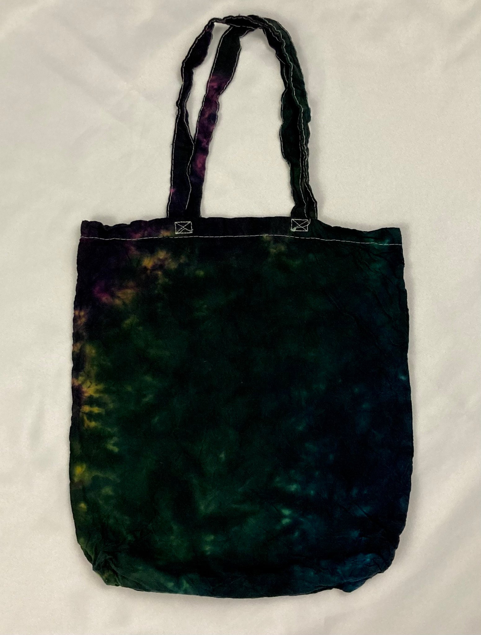 Blackout Tie-dyed Basic Tote Bag