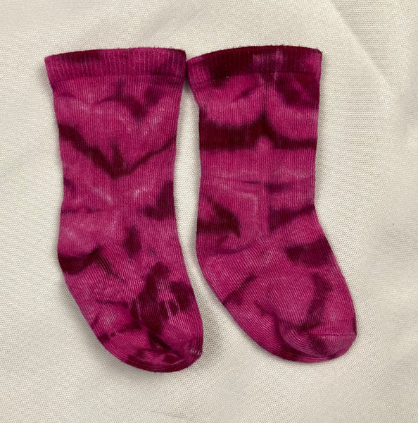 Baby Tie-Dyed Bamboo Socks (multiple colors)