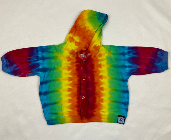 Rainbow tie 2024 dye jacket