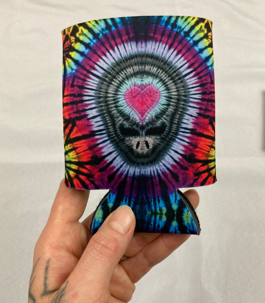 Rainbow SYF Heart/Art by Melrose Drink Koozie