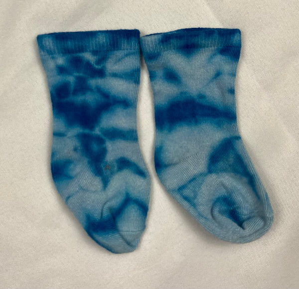 Baby Tie-Dyed Bamboo Socks (multiple colors)