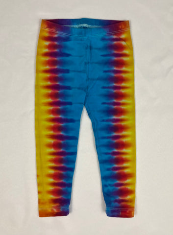 Toddler Rainbow Tie-Dyed Leggings, 2T, 3T & 5T