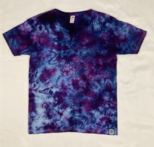 Kids Purple Ice-Dyed Tee, Youth S