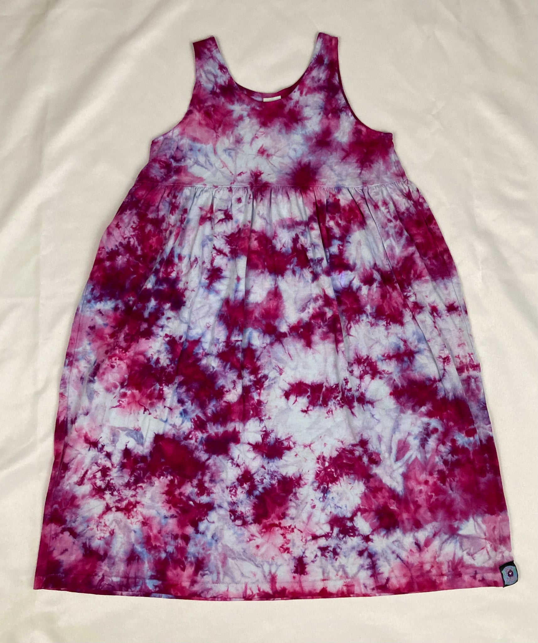 Youth Pink Crush Ice-Dyed Dress, 8