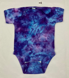 Baby Purple Ice-Dyed Bodysuit, Newborn