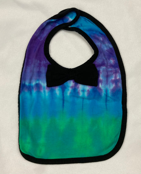 Baby Tie-Dyed Bow Tie Bib - Multiple Colors