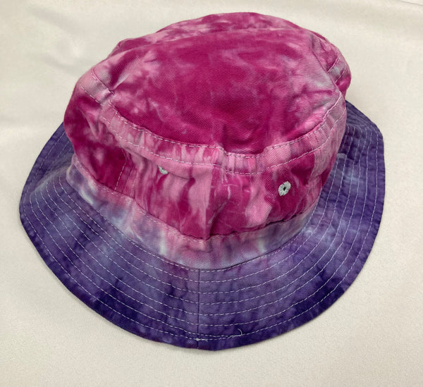 Youth/Small Adult Multi-Colored Tie-dyed Bucket Hats