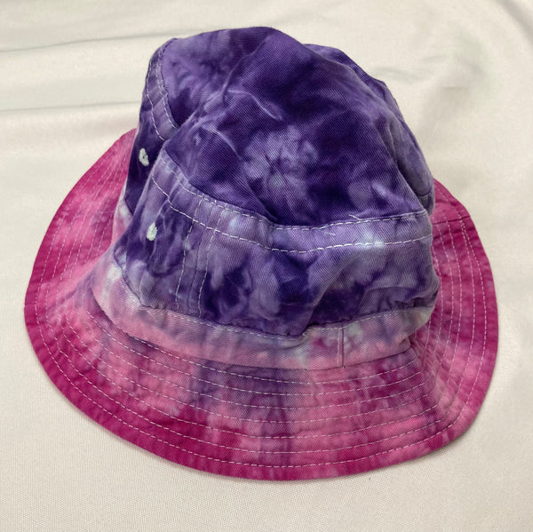 Youth/Small Adult Multi-Colored Tie-dyed Bucket Hats