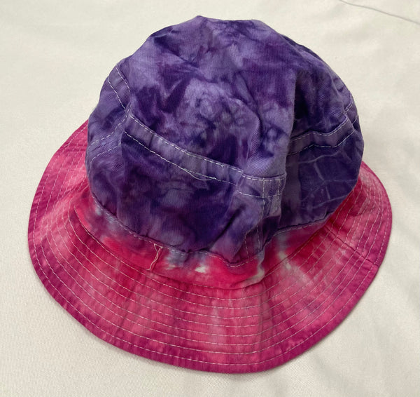 Youth/Small Adult Multi-Colored Tie-dyed Bucket Hats