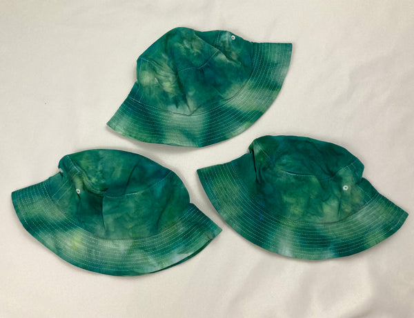 Adult Multi-Colored Tie-dyed Bucket Hats