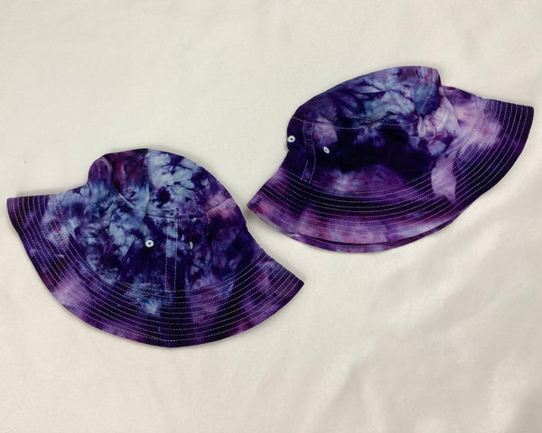 Adult Multi-Colored Tie-dyed Bucket Hats