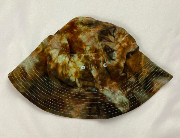 Adult Multi-Colored Tie-dyed Bucket Hats