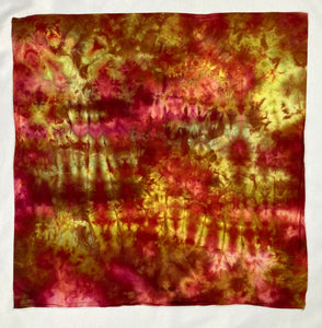 Orange/Red Crush Ice-Dyed Bandana