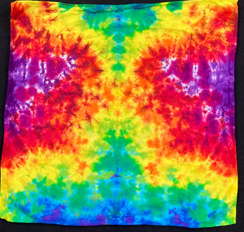 Rainbow Crush Tie-Dyed Bandana