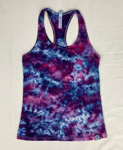 Women's Purple Crush Ice-dyed Racerback Tank, S