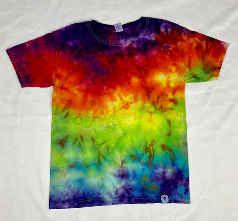 Kids Rainbow Fade Ice-Dyed Tee, Youth M