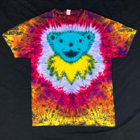 Adult Mexicali Blues Bear Tie-Dyed Tee, L