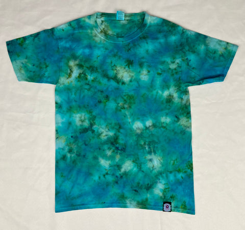 Kids Sea Green Crush Ice-Dyed Tee, Youth XL