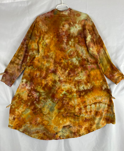 Women’s Gold Ice-dyed Half Moon Jacket, L