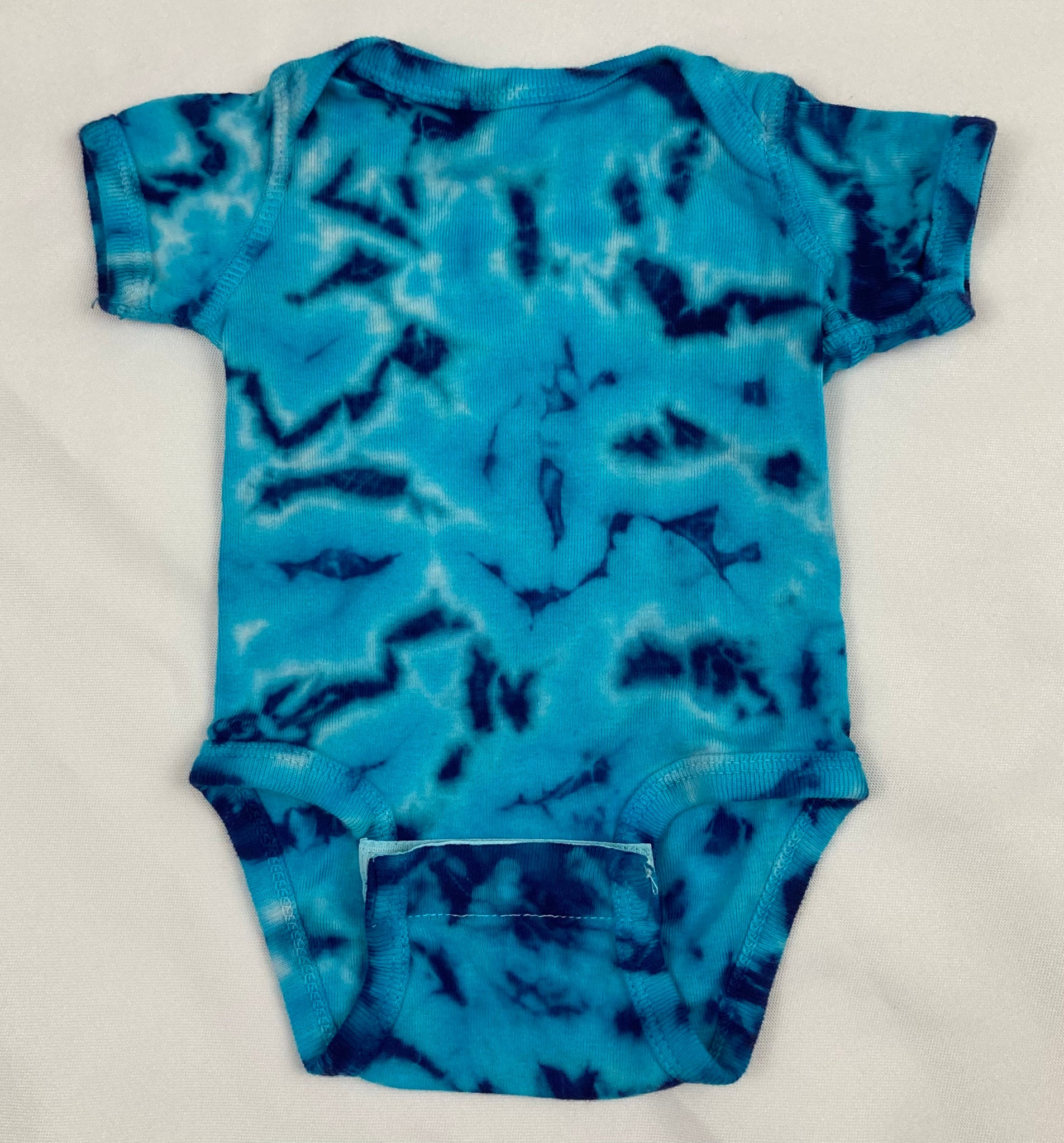 Baby Blue Crush Tie-Dyed Bodysuit, Newborn