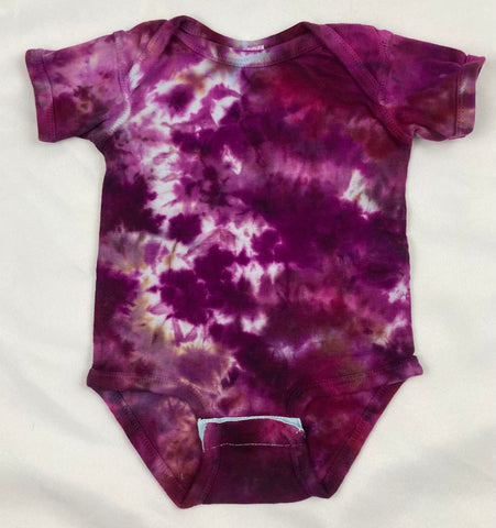 Baby Magenta Ice-Dyed Bodysuit, 12M