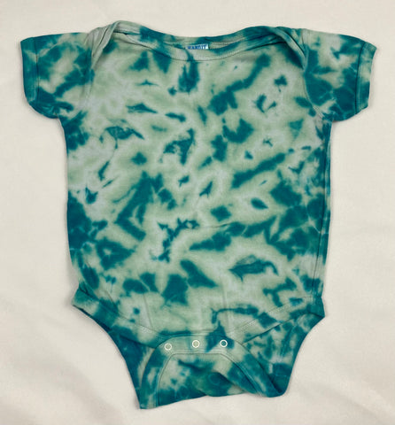 Baby Seafoam Crush Tie-Dyed Bodysuit, 18M