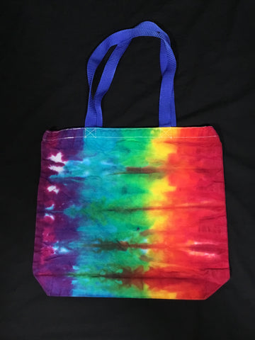 Rainbow Canvas Tote Bag