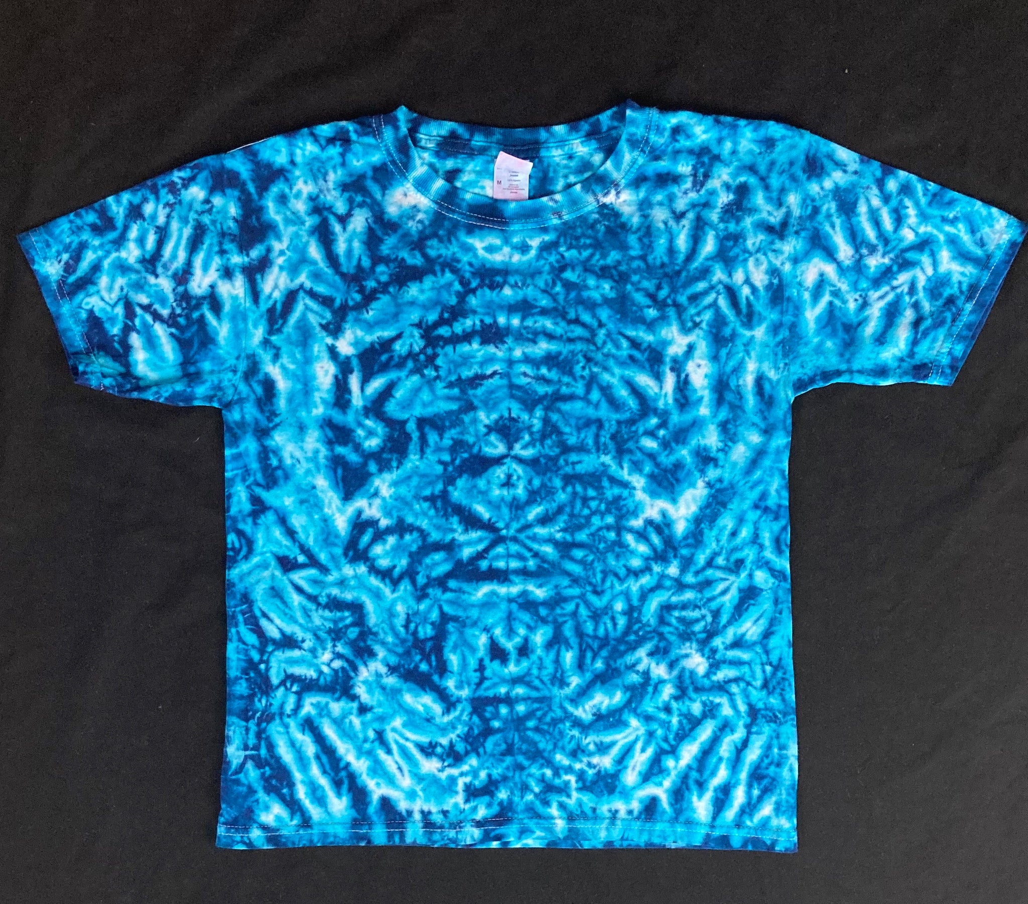 Kids Blue Crush Tie-Dyed Tee, Youth M